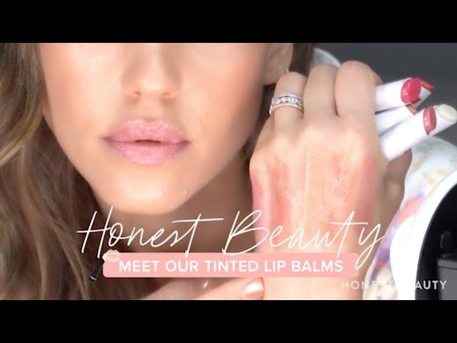 Swatches with Jessica Alba: Tinted Lip Balm | Honest Beauty®