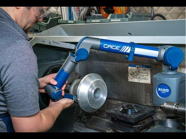 The FARO Gage FaroArm: As accurate as a fixed CMM, faster than hand tools