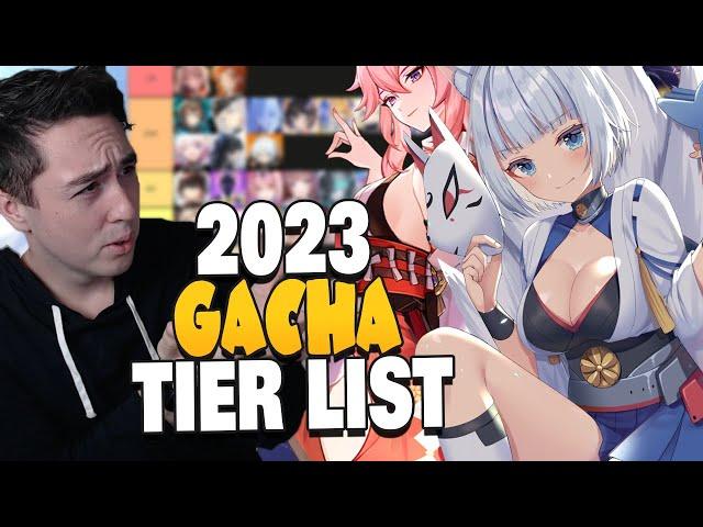 ULTIMATE GACHA TIER LIST | THE BEST AND WORST GACHA GAMES OF 2023