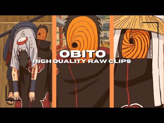 Obito Raw High Quality Clips For Editing