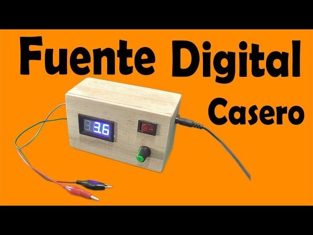 Cómo Hacer Una Fuente Digital Casero (muy fácil de hacer)