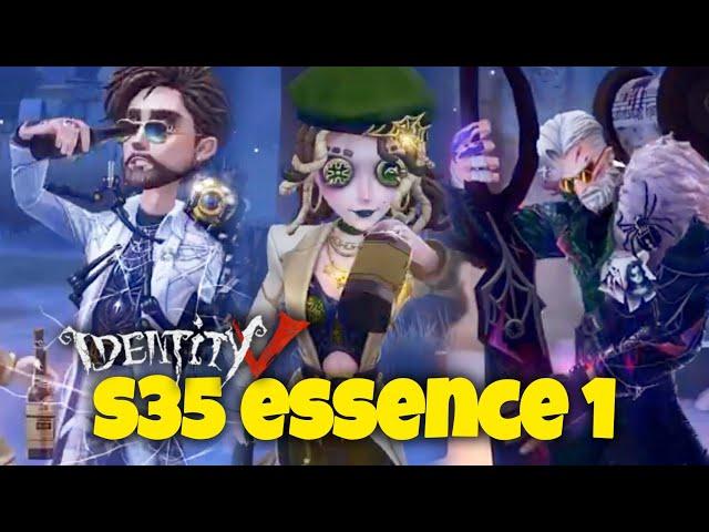 [NEW SKIN] S35 E1 (S) Explorer, (A) Barmaid, (A) Undead GAMEPLAY PREVIEW Identity V