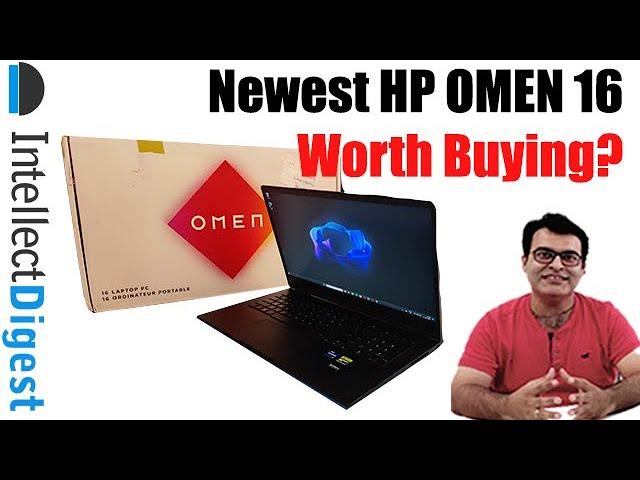 Newest 2023 HP OMEN 16 Gaming Laptop Hands On Review