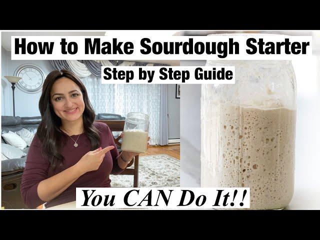 How to Make Sourdough Starter Recipe Step By Step Guide