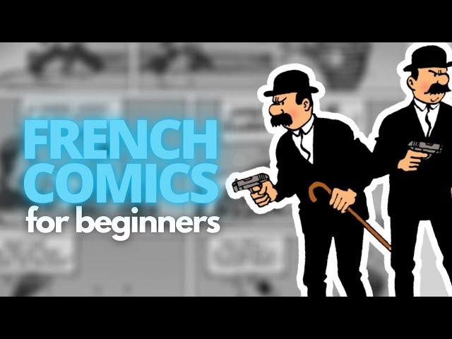 French comics for beginners   Easy books to read in French