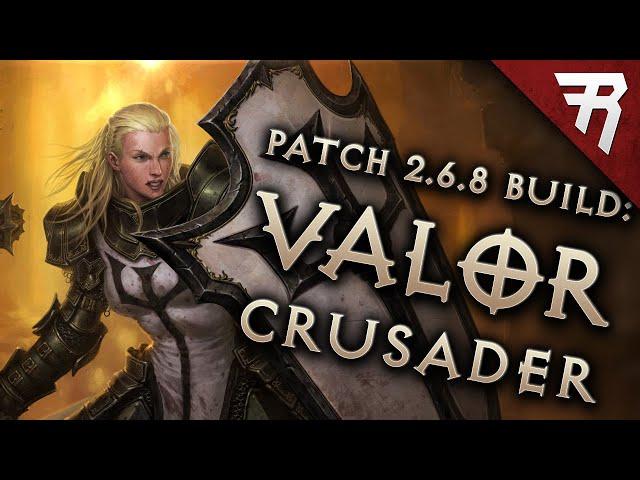 Diablo 3 2.6.10 Crusader Build: Valor Heaven's Fury GR 145+ (Season 22 Guide)