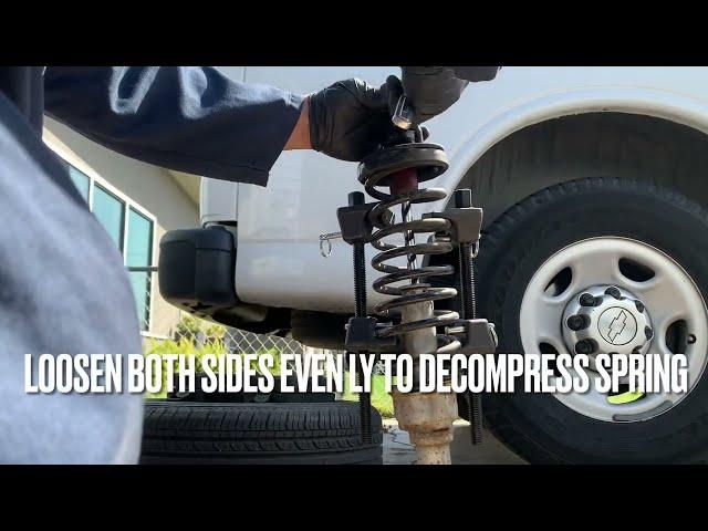 DIY MacPherson Strut Spring Compressor Set from Harbor Freight