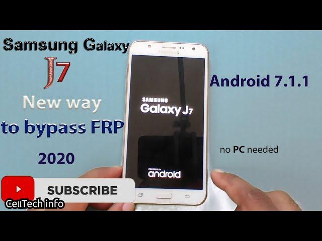 Samsumg galaxy J7 , #J700t, J3 FRP BYPASS google account || Retire iD #J7  #J3 nouvo metòd