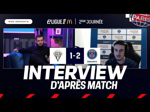 ️ 𝗜𝗡𝗧𝗘𝗥𝗩𝗜𝗘𝗪 d'après match avec Yaskow | #eLigue1McDonalds J2 