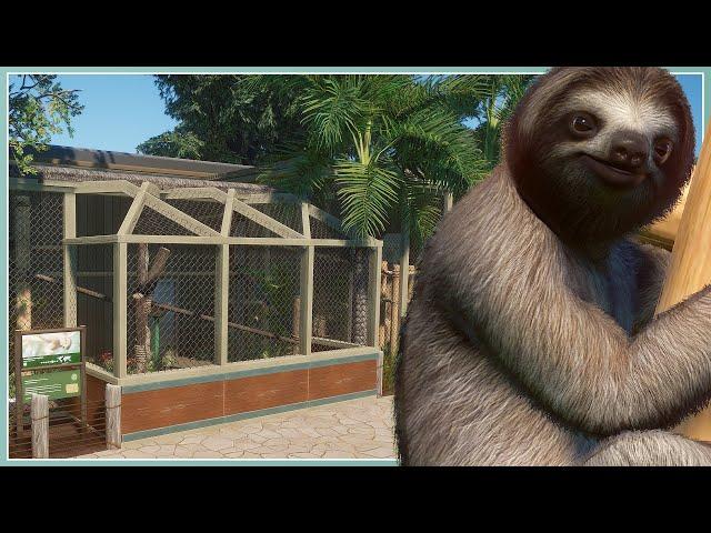 Brown-Throated Sloth Habitat | Planet Zoo Tropical Pack