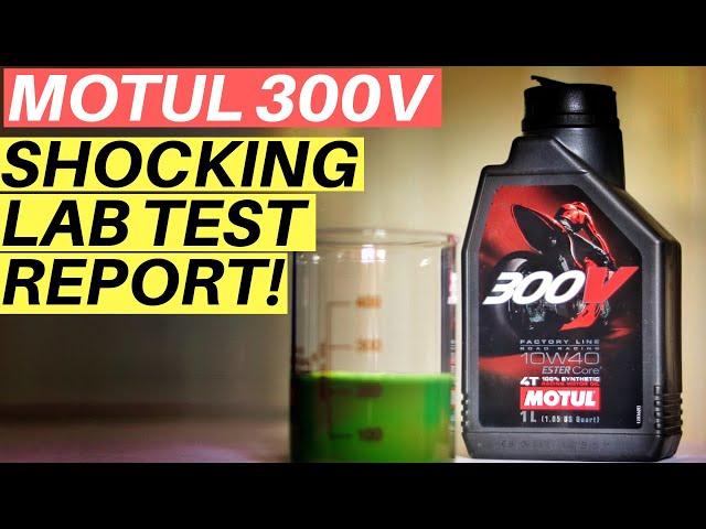 MOTUL 300V LAB TEST WILL SURPRISE YOU SYNTHETIC ENGINE OIL MOTUL 300V VS CASTROL POWER1 RACING 10W40