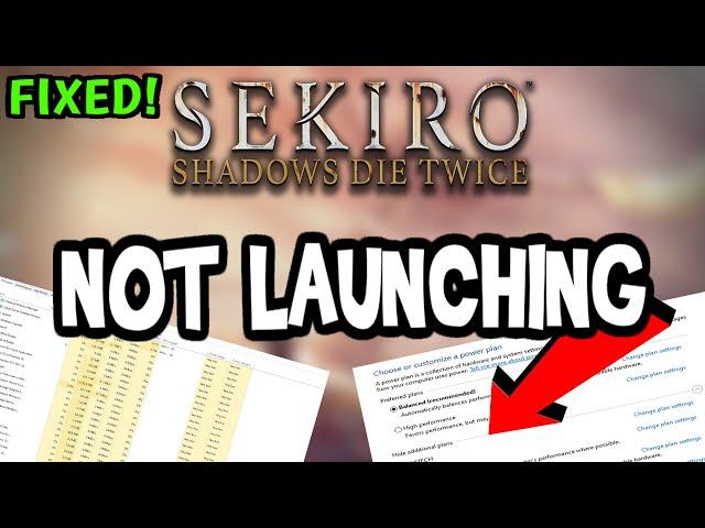 How to Fix Sekiro Shadows Die Twice not Launching (100%Fix)