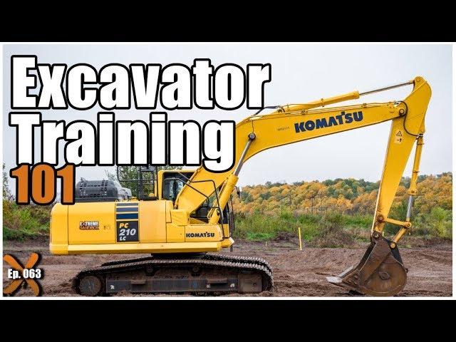 How to Operate an Excavator | Heavy Equipment Operator (ep. 063)