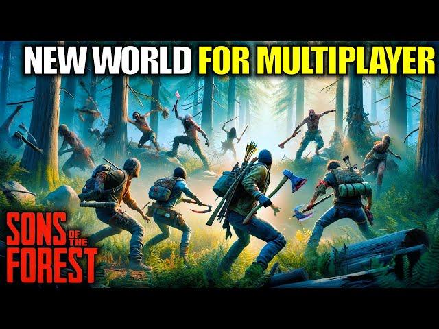 This Game is Awesome in Multiplayer | Sons of The Forest Gameplay