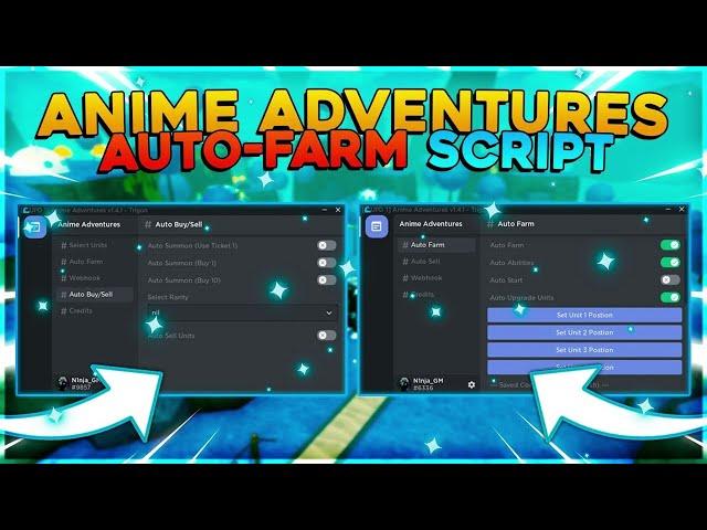 [DOUJ2] Anime Adventures Script Hack | Macro Farm | Infinite Rerolls + Wave Exec!