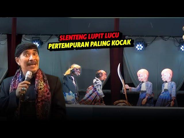 Slenteng lupit lucu, wayang santri ki enthus susmono