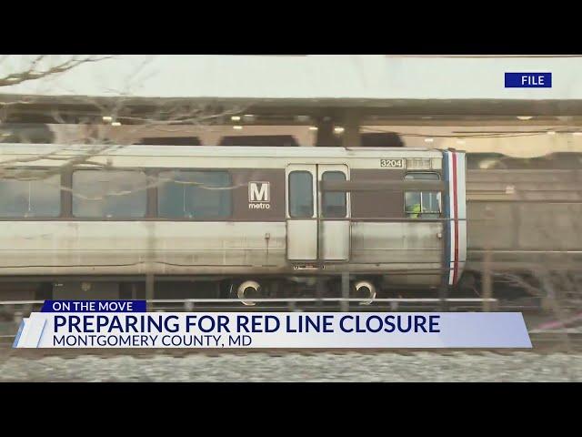 Metro passengers prepare for Red Line closures