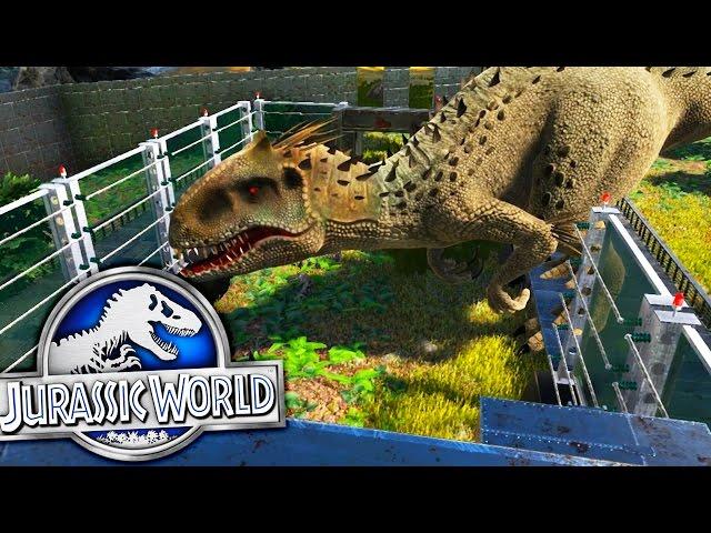 Ark Survival Evolved - INDOMINUS REX vs ELECTRIC JURASSIC PARK FENCES - (EP5 Ark Modded)