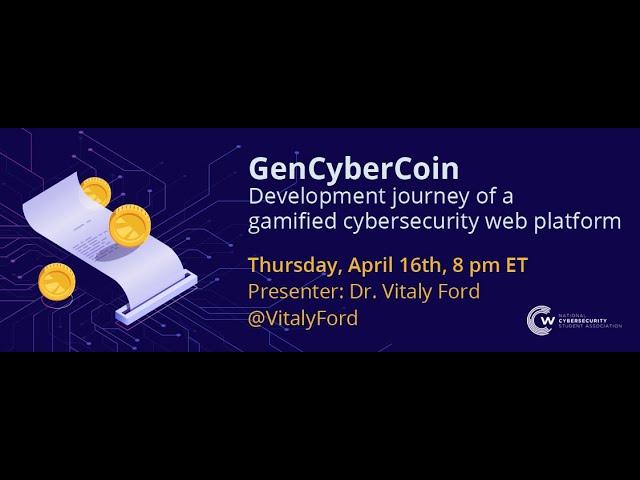 GENCYBERCOIN – Development Journey of a Gamified Cybersecurity Web Platform