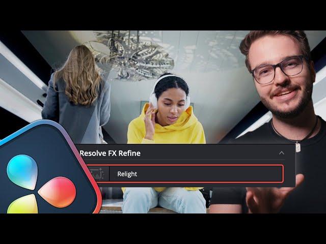 Neu BELICHTEN! | RELIGHT FX in DaVinci Resolve 18.5