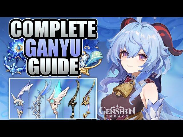 GANYU - COMPLETE GUIDE - MELT & FREEZE, Weapon Comparisons, Artifacts & Teams | Genshin Impact