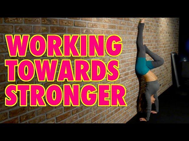 How to work towards STRONGER with Natalie Jill