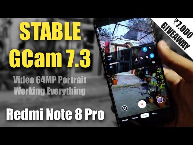 Best Stable GCam For Redmi Note 8 Pro | Latest GCam 7.3 & 6.1