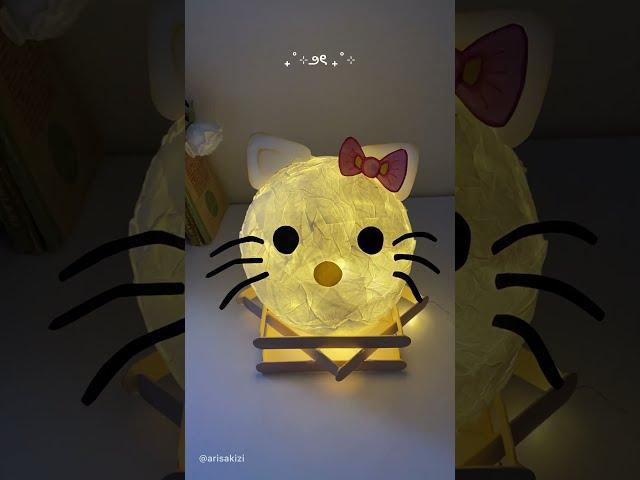 A SWEET IDEA! (MAKING HELLO KITTY NIGHT LAMP)