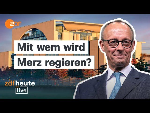 Deutschland nach der Wahl: Wie es jetzt weitergeht | Analyse bei ZDFheute live