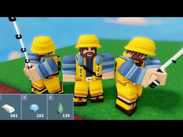 Fisherman loot ONLY challenge.. (Roblox Bedwars)