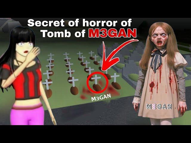 سر رعب قبر ميغان ليلا Secret of horror of Tomb of Megan Zombie at night | SAKURA SCHOOL SIMULATOR