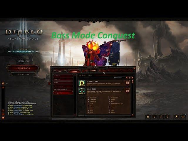 Diablo 3 - Season 23 Boss Mode Conquest Guide