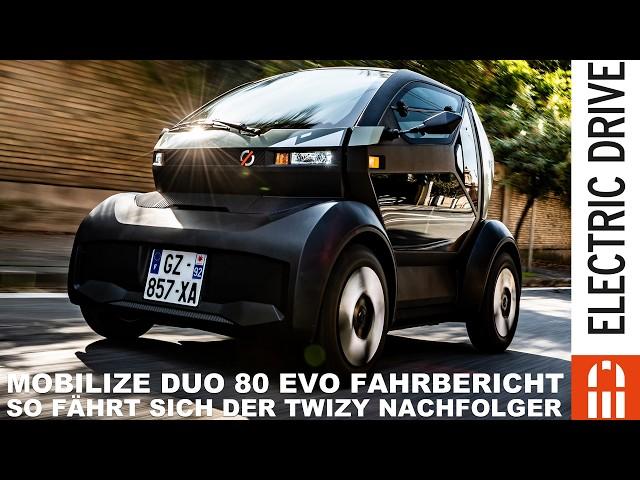 2025 Mobilize Duo 80 EVO Test | L7E Elektrofahrzeug Fahrbericht | Preis Leistung | Electric Drive