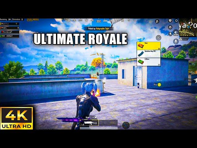 Pubg Mobile HDR+90FPS ULTIMATE ROYALE Best Highlights Gameplay (gameloop4k)