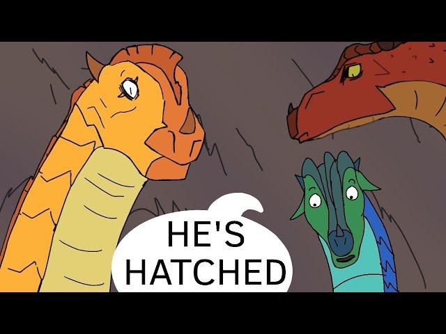 Wings of Fire- The Dragonet Prophecy || Graphic novel prologue animated