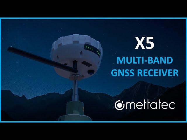 X5 Multi-band GNSS Receiver | PPK + RTK + NTRIP