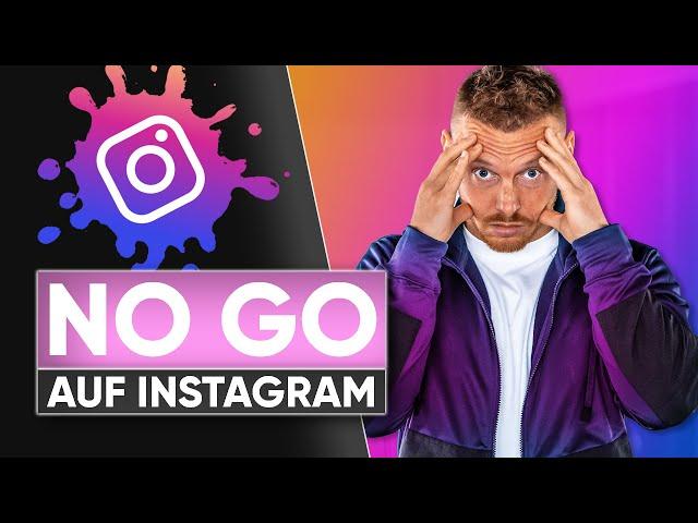 TOP 5 NO GOs auf Instagram (für Personal Trainer)