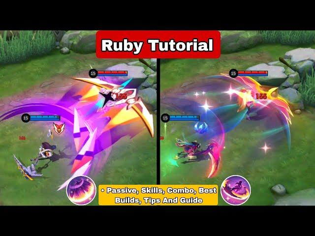 How To Use Ruby Mobile Legends | Tips And Combo | Ruby Tutorial