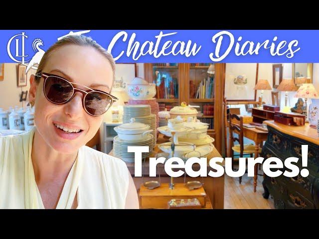 ANTIQUES HAUL: Finding MORE Antique Treasures for the Chateau! 