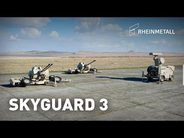 Rheinmetall Air Defence: Oerlikon Skyguard 3 Air Defence System