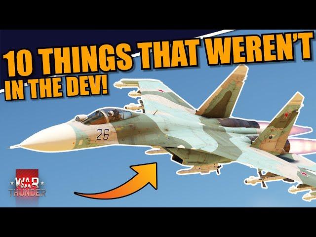 War Thunder - 10 THINGS that got ADDED or CHANGED from the DEV to the LIVE SERVER!