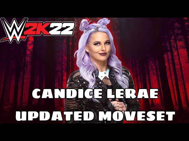 WWE 2K22 | Candice LeRae Updated Moveset