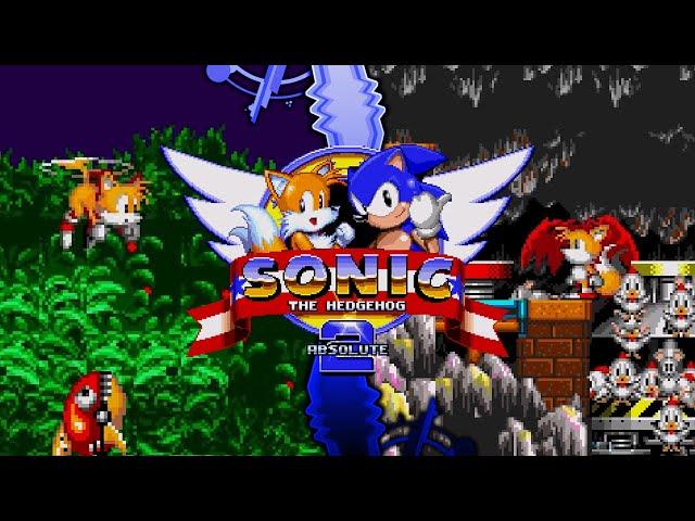 Sonic 2 Absolute: Alternative Styled Zones (v2.5)  Full Game Playthrough (1080p/60fps)