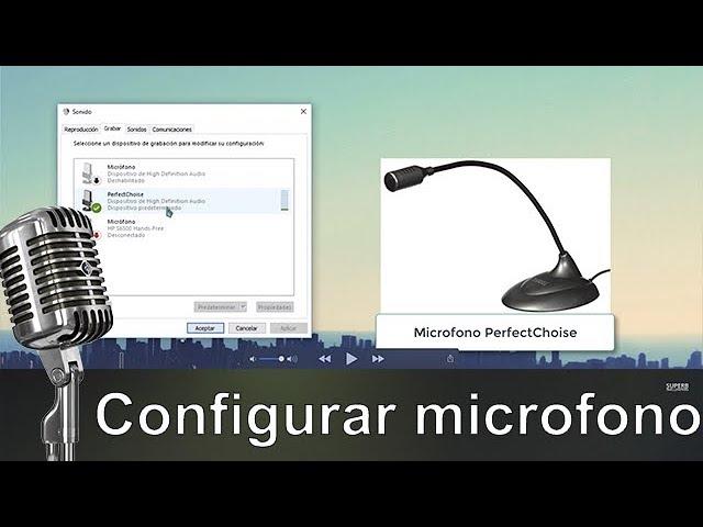 Como configurar microfono en windows 10 | Facil y Rapido | 2024