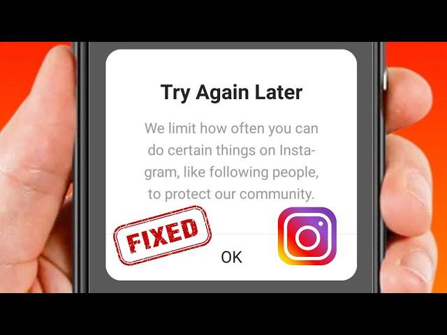 How to Remove Limit on Instagram | We Limit How Often You Can Do Certain Things on Instagram 2024