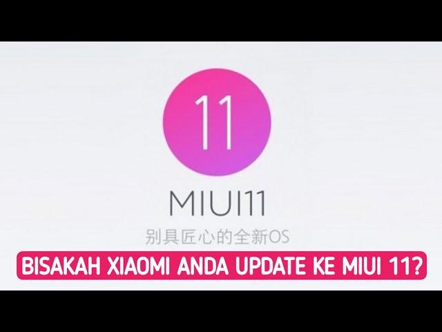 UPDATE MIUI 11..