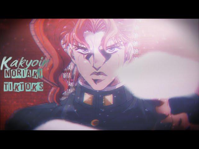 Kakyoin TikToks because I love him and haven't seen a Compilation of him