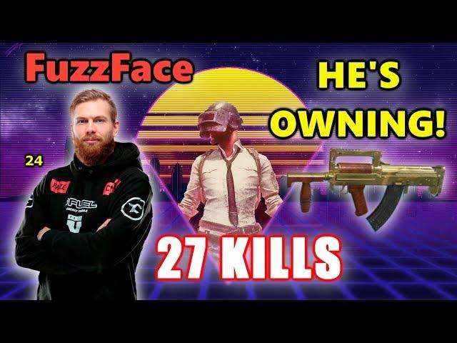 Faze FuzzFace & SILERZZ - 27 KILLS - HE'S OWNING! - Groza+SKS - DUO vs SQUADS - PUBG