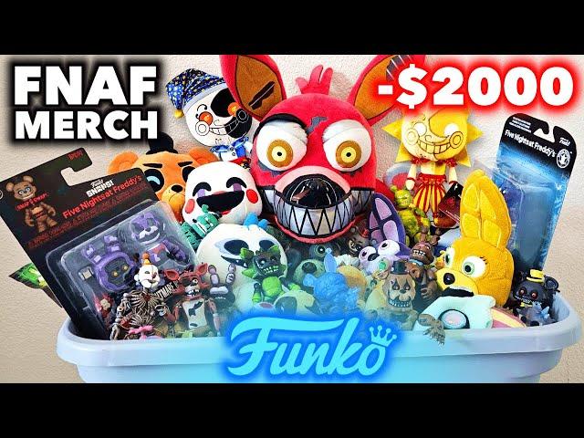 I Spent $2,000 on FNaF Merch | FNAF FUNKO MERCH MYSTERY BOX UNBOXING