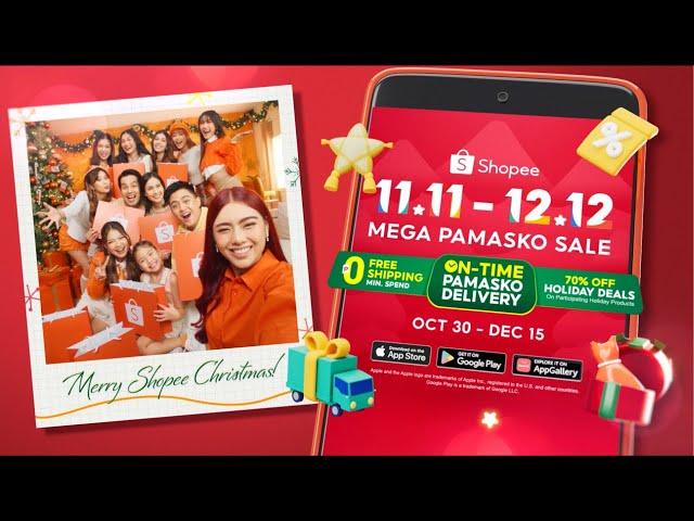 Shopee 11.11 Mega Pamasko Sale na ngayong October 30 - November 12!